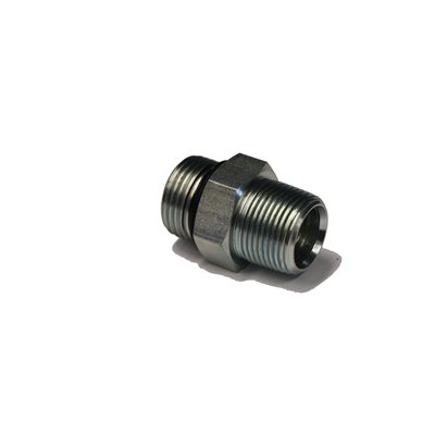 ADAPT. MALE ORB 1 / 2" X MALE NPT 3 / 8"