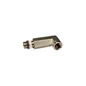 ADAPT. 90° MÂLE ORB 1 / 2" X FEM NPT 3 / 8" LONG