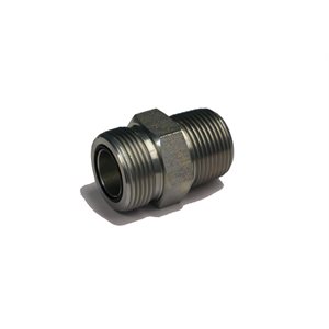 ADAPT. MÂLE ORFS 1 / 4" X MÂLE NPT 1 / 8"