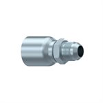 SWAGE FITTING ONE PIECE MALE JIC 1-1 / 4" X 1"