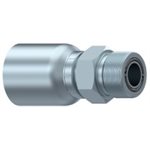 SWAGE FITTING ONE PIECE MALE ORFS 1 / 4" X 1 / 4"