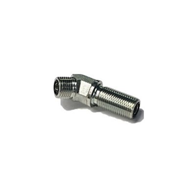 ADAPT. 45° MALE ORFS BULKHEAD 1 / 4" X MALE ORFS 1 / 4"