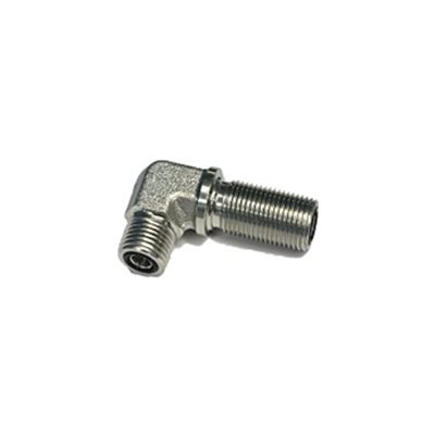 ADAPT. 90° MALE ORFS 1 / 4" X MALE ORFS BULKHEAD 1 / 4"