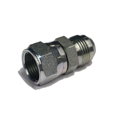 ADAPT. FEM JIC SWIVEL 1 / 4" X MALE JIC 3 / 16"