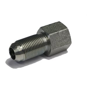 ADAPT. PASSE CLOISON MÂLE JIC 1 / 4" X FEM NPT 1 / 8"