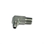 ADAPT. 90° MALE JIC 1 / 2" X MALE NPT 1 / 2" LONG