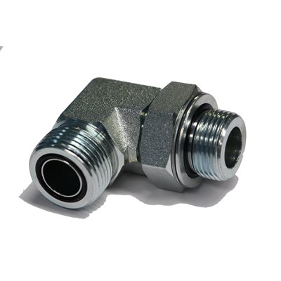 ADAPT. 90° MALE ORFS 1 / 4" X MALE BSPP 1 / 4"