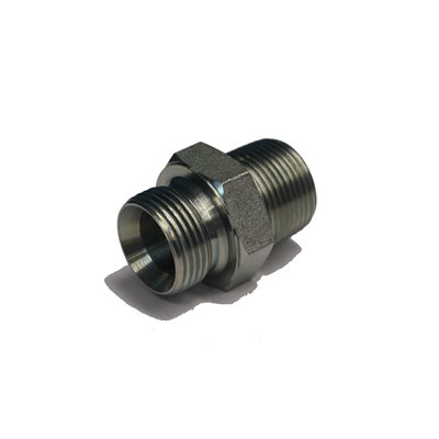 ADAPT. MÂLE BSPP 1 / 8" X MÂLE NPT 1 / 8"