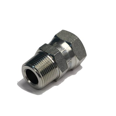 ADAPT. MÂLE NPT 1 / 4" X FEM BSPP TOURNANT 1 / 8"