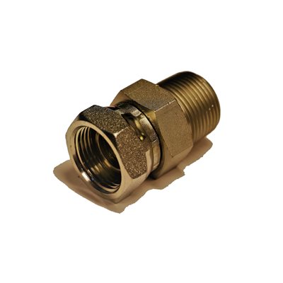 ADAPT. FEM NPT TOURNANT PERMANENT 3 / 8" X MÂLE NPT 3 / 8" LAI