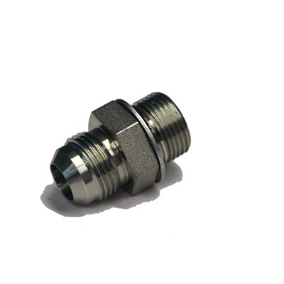 ADAPT. MALE JIC 3 / 8" X MALE METRIC 10L