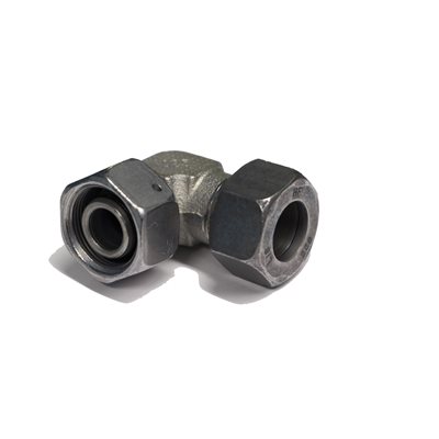 ADAPT. 90° FEM METRIC SWIVEL 08L X MALE METRIC 08L