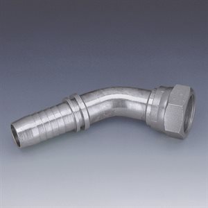 SWAGE FITTING 45° FEM BSPP CONE 60° 1 / 8" X 3 / 16"