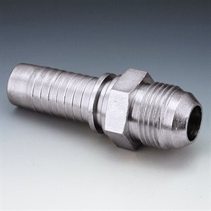 SWAGE FITTING MALE JIC 1 / 4" X 3 / 16"