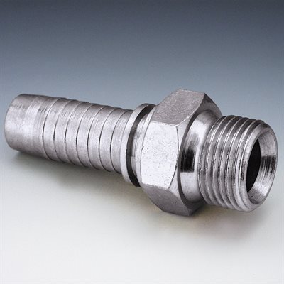 RACCORD MÂLE BSPP CÔNE 60° 1 / 8" X 1 / 4"