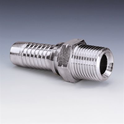 SWAGE FITTING MALE NPT 1 / 8" X 1 / 4"