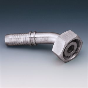 SWAGE FIT 45° FEM FRENCH IMPERIAL PIPE-GAS M20 X 1.5 X 5 / 16"