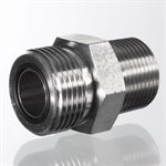 ADAPT. MÂLE ORFS 5 / 8" X MÂLE NPT 1 / 2"