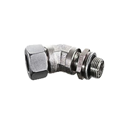 ADAPT. 45° MÂLE MÉTRIQUE 06L X MÂLE BSPP 1 / 8"