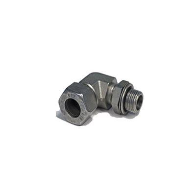 ADAPT. 90° MALE METRIC 06L X MALE BSPP 1 / 8"